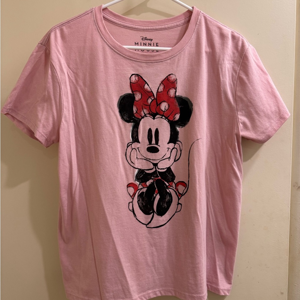 Disney Minnie Mouse Pink Short Sleeve Tee